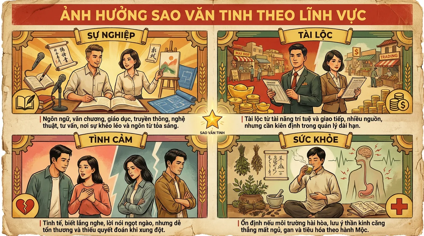 Ảnh Hưởng Theo Lĩnh Vực