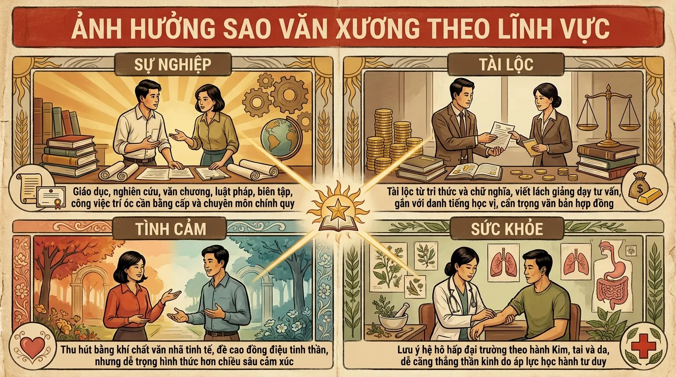 Ảnh Hưởng Theo Lĩnh Vực